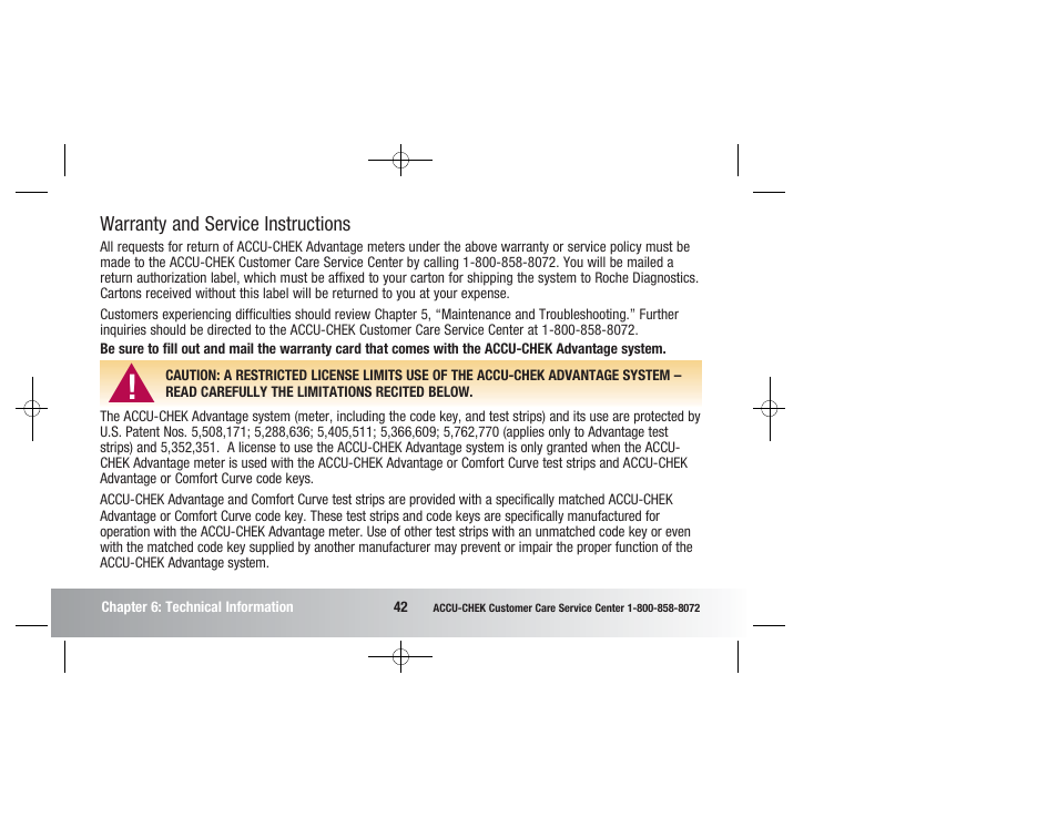 Accu-Chek Advantage User Manual | Page 44 / 52