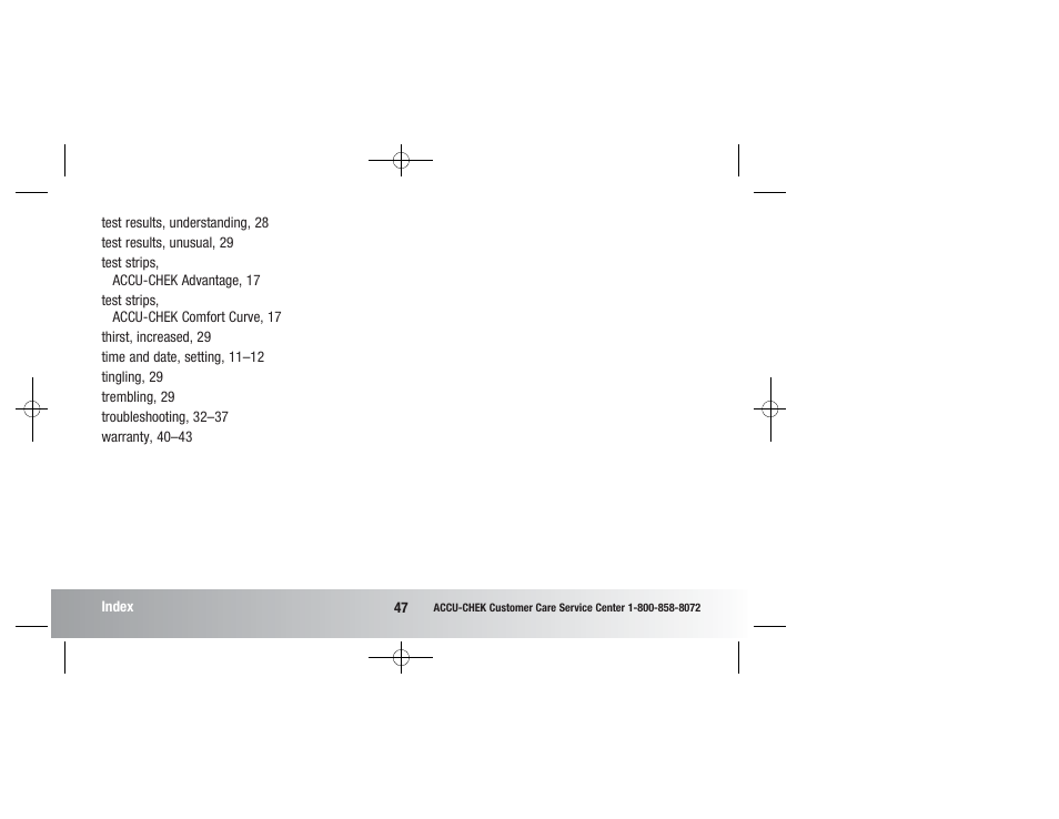 Accu-Chek Advantage User Manual | Page 49 / 52