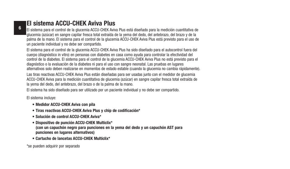 El sistema accu‑chek aviva plus | Accu-Chek Aviva Plus silver User Manual | Page 108 / 204