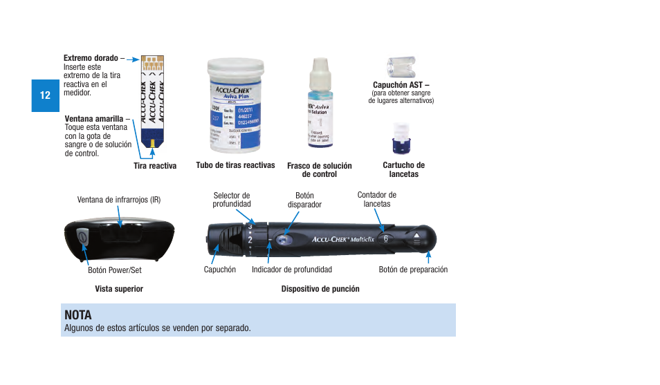 Nota | Accu-Chek Aviva Plus silver User Manual | Page 114 / 204