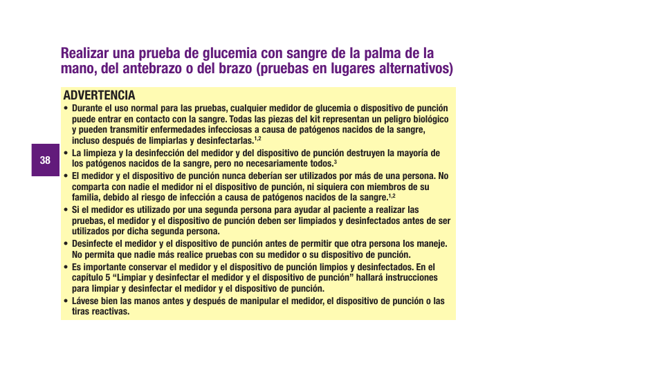 Advertencia | Accu-Chek Aviva Plus silver User Manual | Page 140 / 204