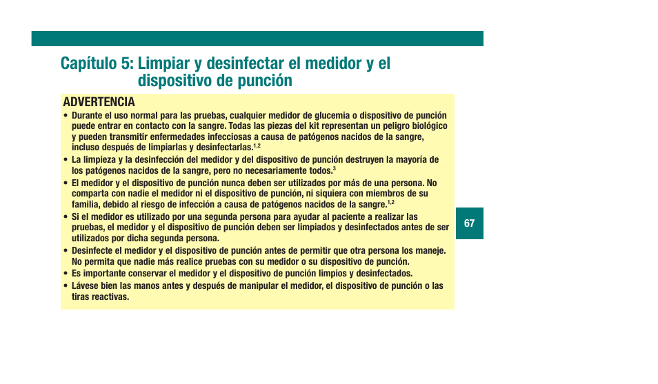 Advertencia | Accu-Chek Aviva Plus silver User Manual | Page 169 / 204