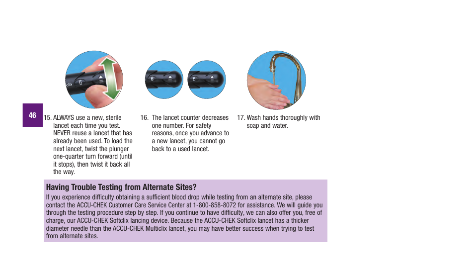 Accu-Chek Aviva Plus silver User Manual | Page 48 / 204