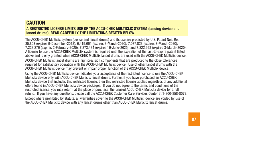 Caution | Accu-Chek Aviva Plus silver User Manual | Page 99 / 204