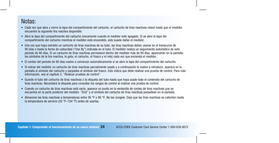 Notas | Accu-Chek Compact Plus User Manual | Page 122 / 196