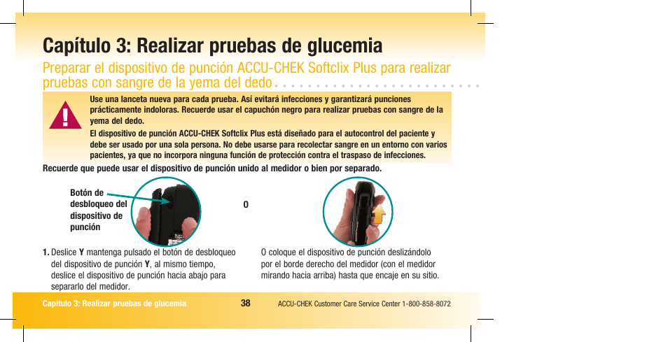 Capítulo 3: realizar pruebas de glucemia | Accu-Chek Compact Plus User Manual | Page 136 / 196