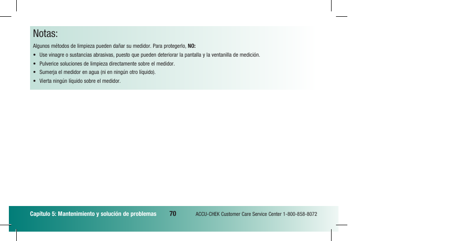 Notas | Accu-Chek Compact Plus User Manual | Page 168 / 196