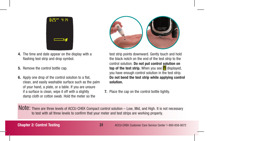 Accu-Chek Compact Plus User Manual | Page 33 / 196