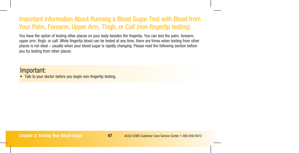 Important | Accu-Chek Compact Plus User Manual | Page 49 / 196