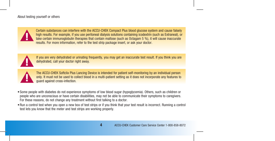 Accu-Chek Compact Plus User Manual | Page 6 / 196