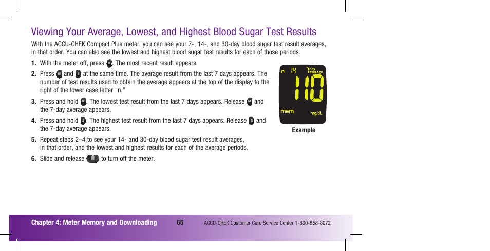 Accu-Chek Compact Plus User Manual | Page 67 / 196