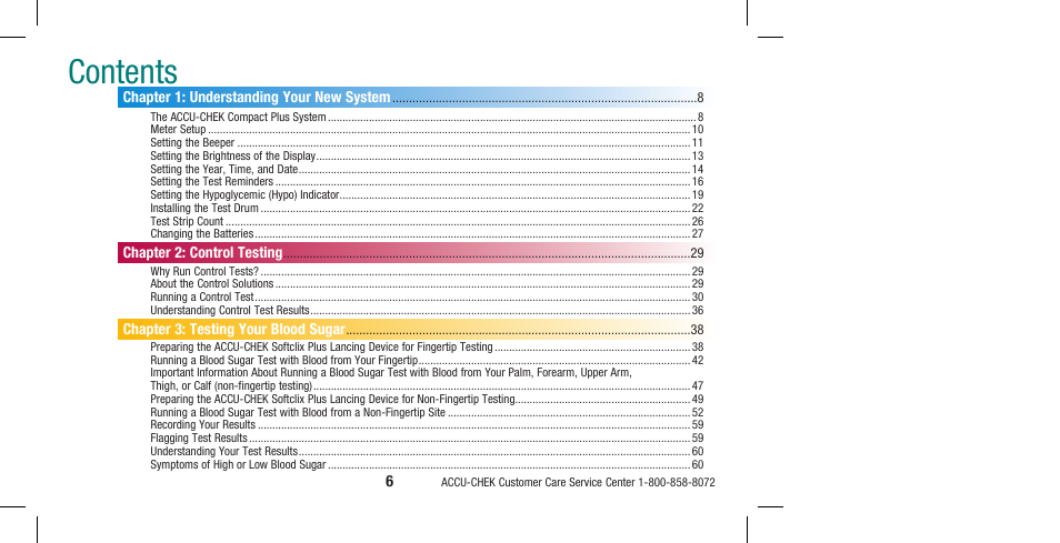 Accu-Chek Compact Plus User Manual | Page 8 / 196