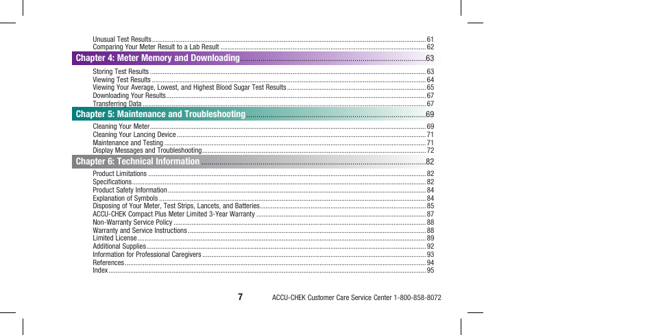 Accu-Chek Compact Plus User Manual | Page 9 / 196