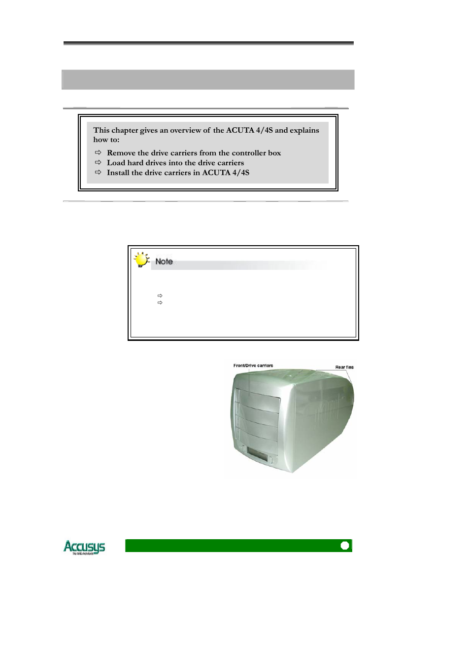Accusys Acuta User Manual | Page 23 / 79