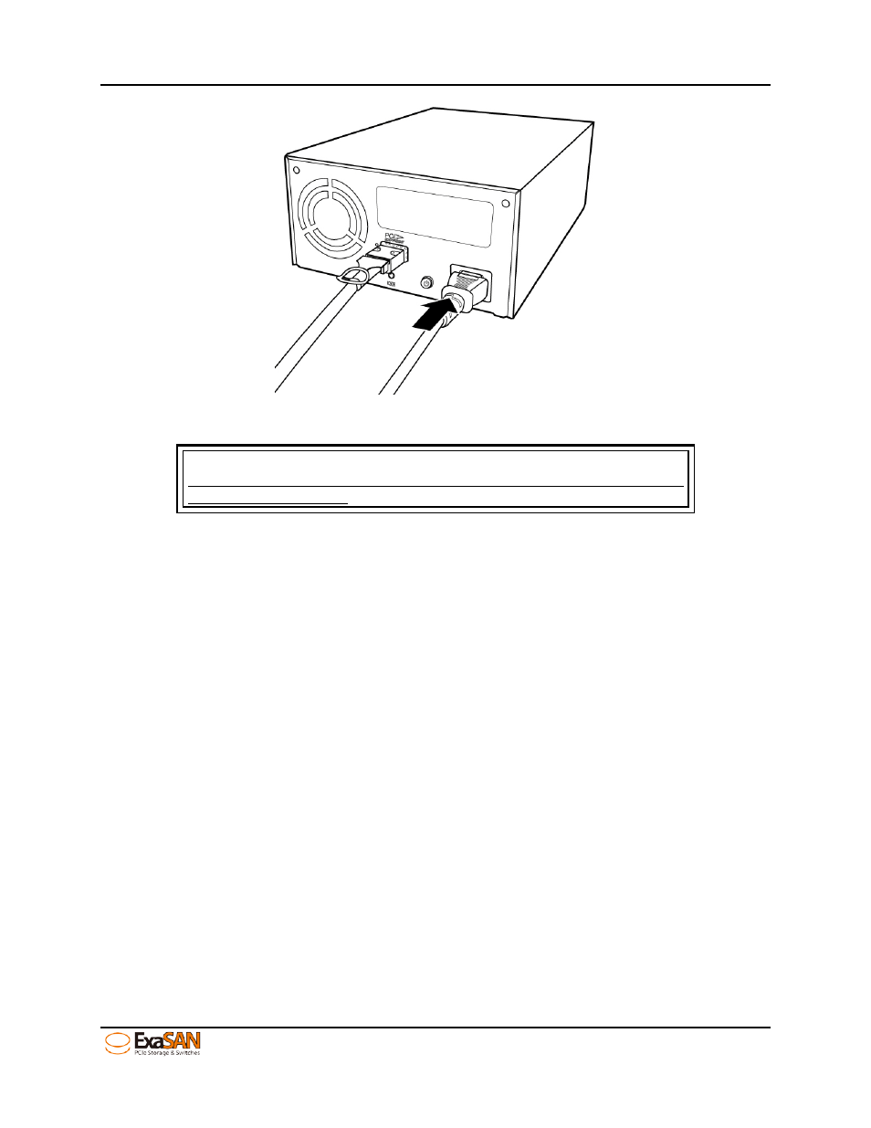 2 powering the system on and off, 1 powering on, Powering the system on and off | Powering on, Figure 20: connecting the power cord to b08s2-ps | Accusys ExaSAN B08S2-PS User Manual | Page 37 / 103