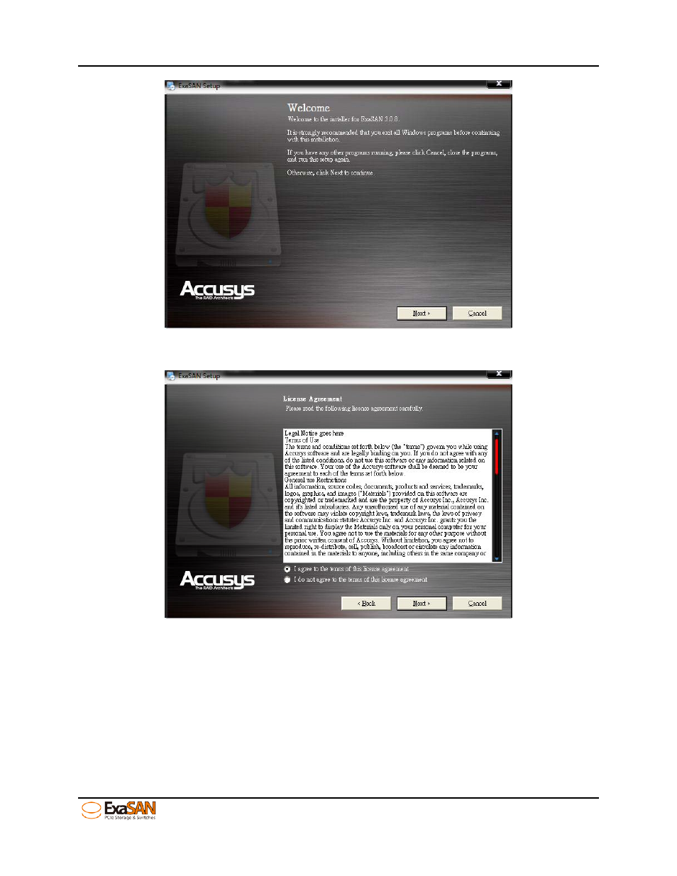 Accusys ExaSAN SW16 User Manual | Page 40 / 104