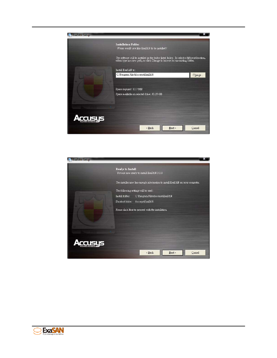 Accusys ExaSAN SW16 User Manual | Page 41 / 104