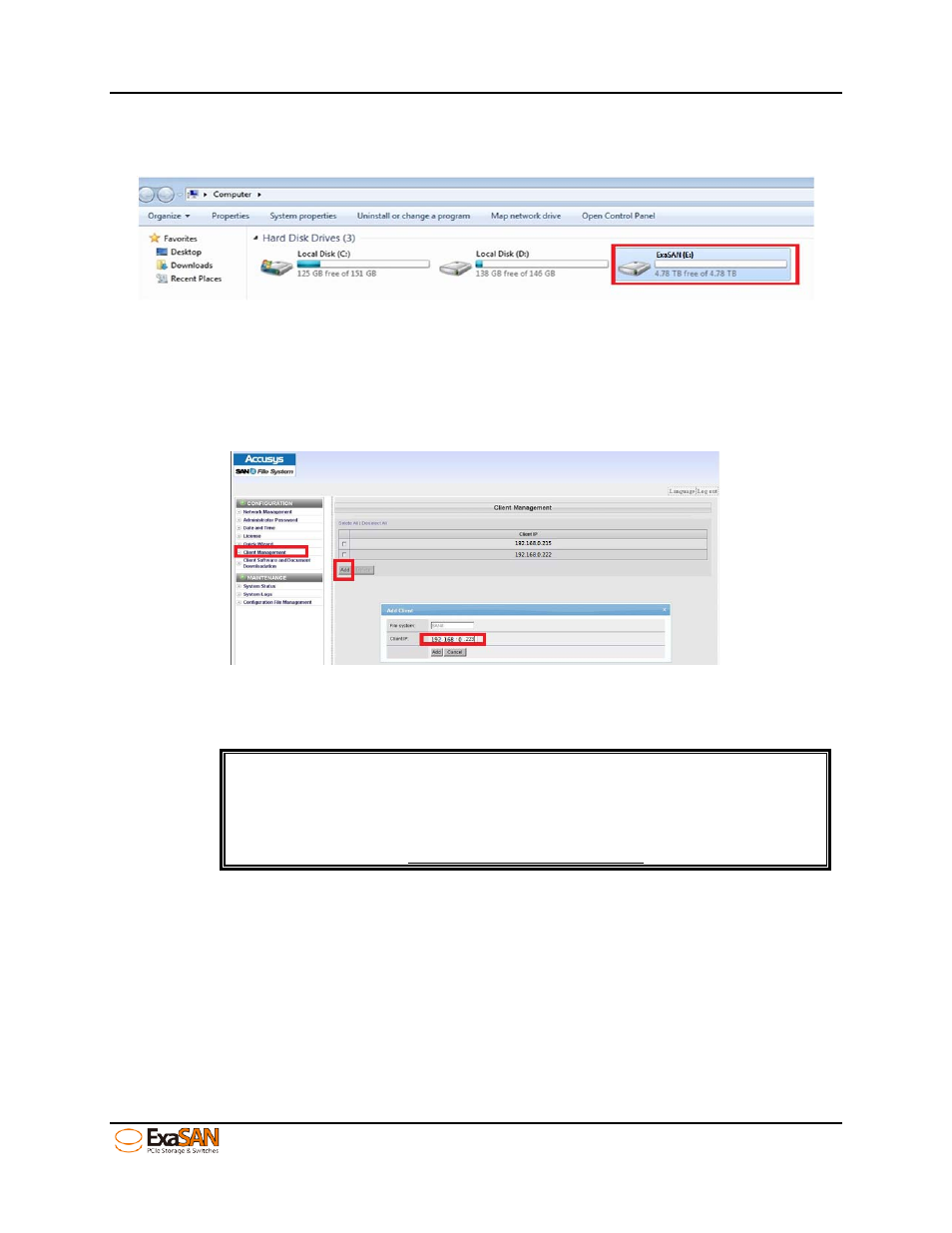 3 mac client, 1 install sanit client on mac platform, Mac client | Install sanit client on mac platform | Accusys ExaSAN SW16 User Manual | Page 84 / 104