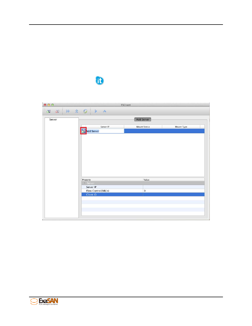 2 configure sanit client on a mac platform, Configure sanit client on a mac platform | Accusys ExaSAN SW16 User Manual | Page 87 / 104