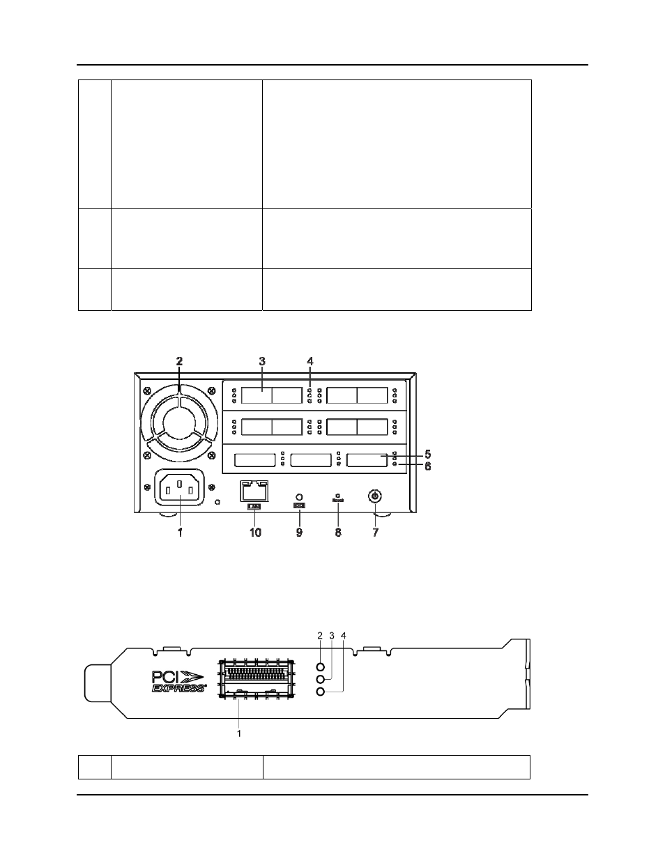 3 switch sw08 rear panel, 2 exasan pcie switch host bus adapter (hba), Switch sw08 rear panel -11 | Exasan pcie switch host bus adapter (hba) -11 | Accusys ExaSAN SW-08 User Manual | Page 20 / 89