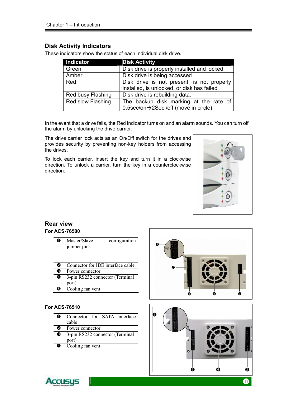 Accusys ACS-76510 User Manual | Page 11 / 34