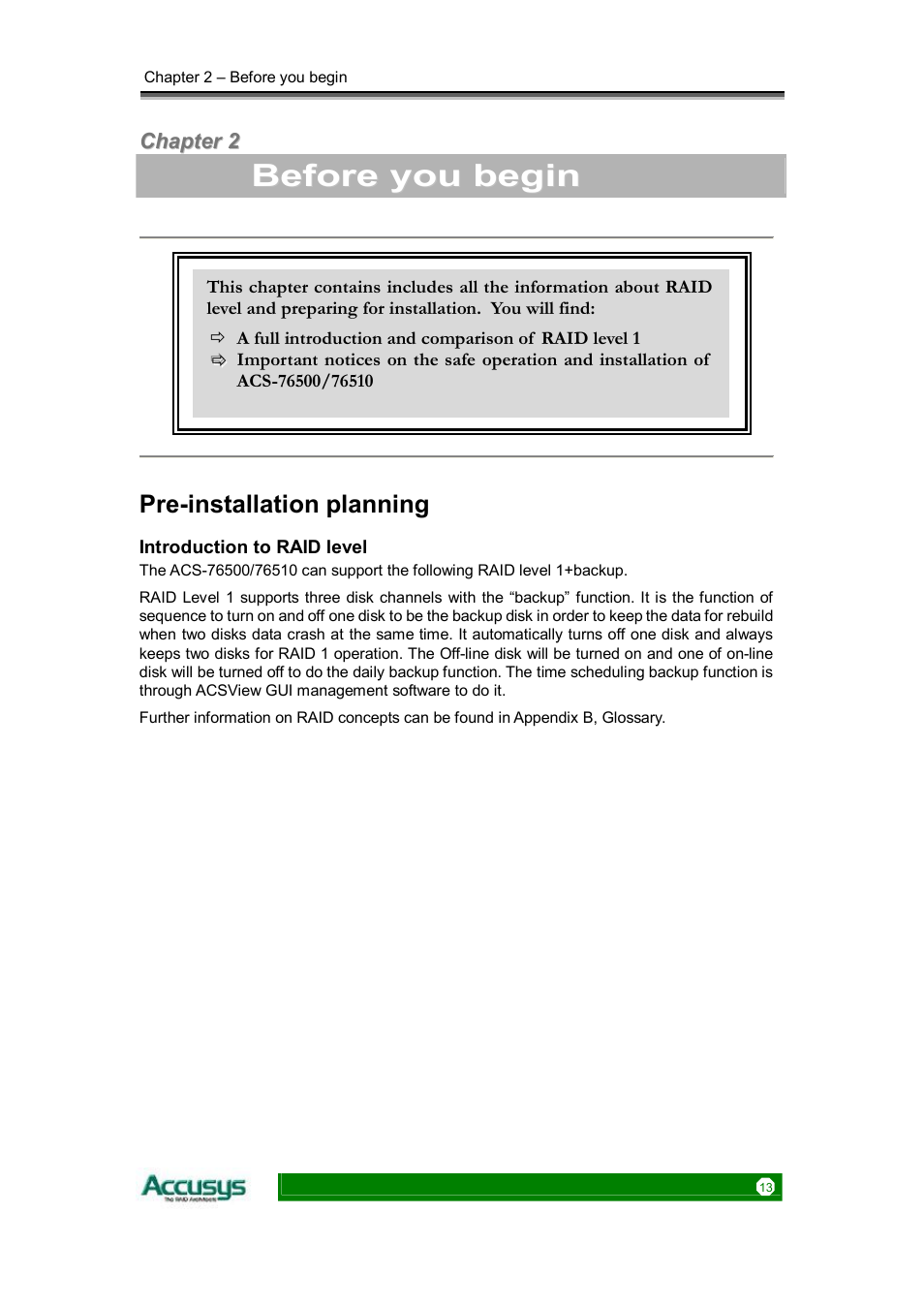 Accusys ACS-76510 User Manual | Page 13 / 34