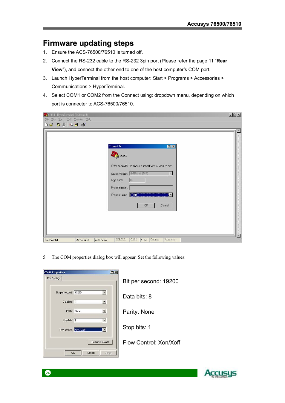 Accusys ACS-76510 User Manual | Page 24 / 34