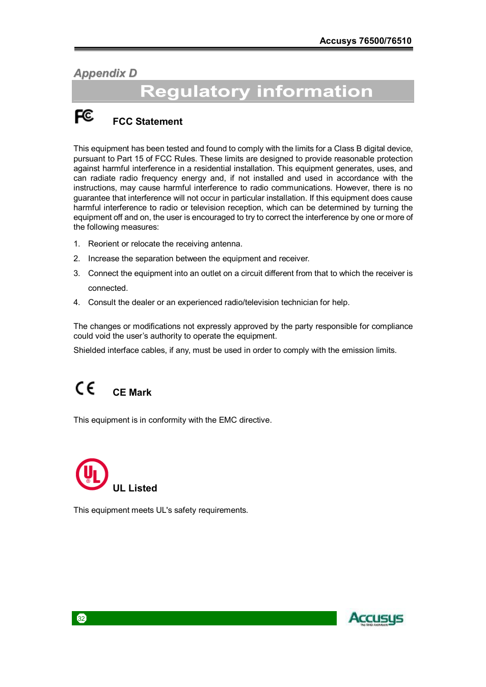 Accusys ACS-76510 User Manual | Page 32 / 34