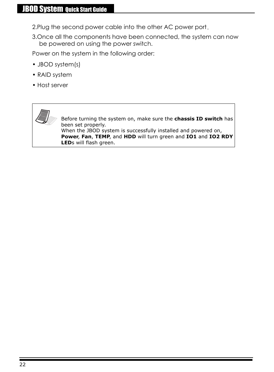 Jbod system | Accusys ExaRAID A24U-SJ User Manual | Page 24 / 34