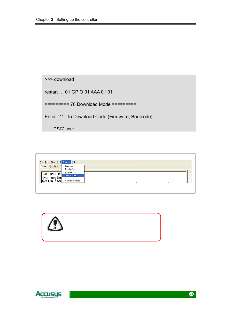 Accusys ACS-75170 User Manual | Page 21 / 29