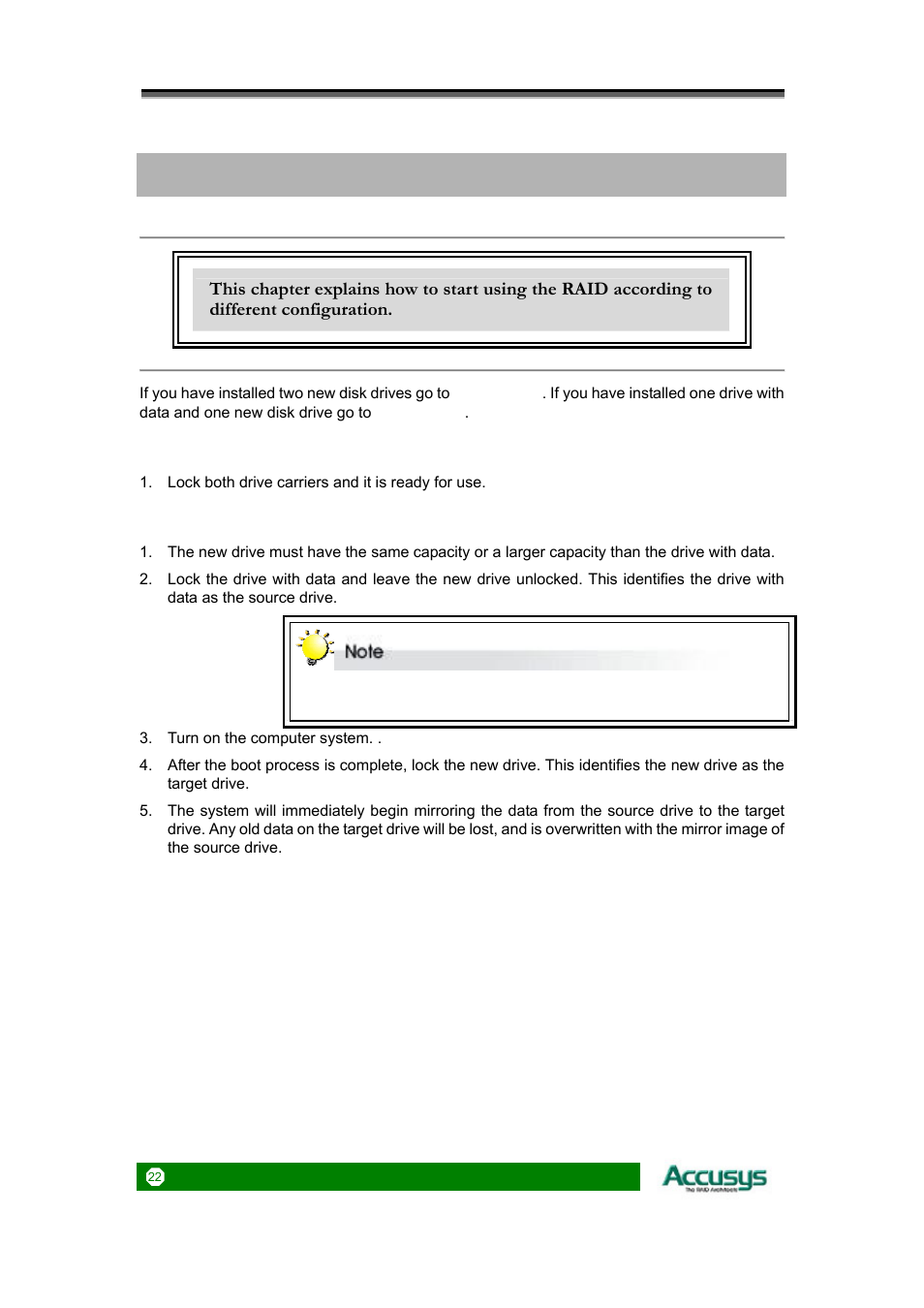Accusys ACS-75170 User Manual | Page 22 / 29