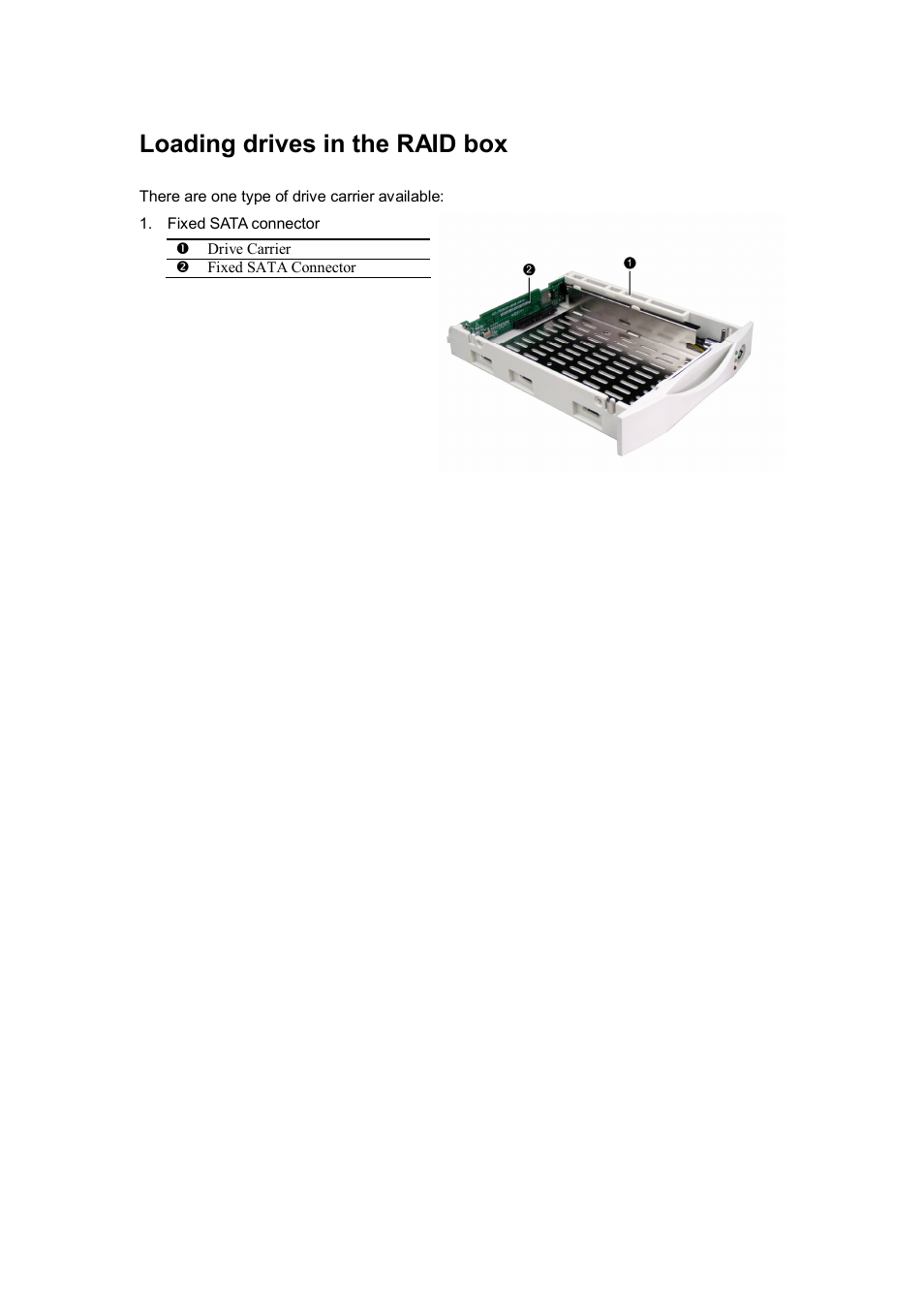 Loading drives in the raid box | Accusys ACS-76130 User Manual | Page 18 / 31