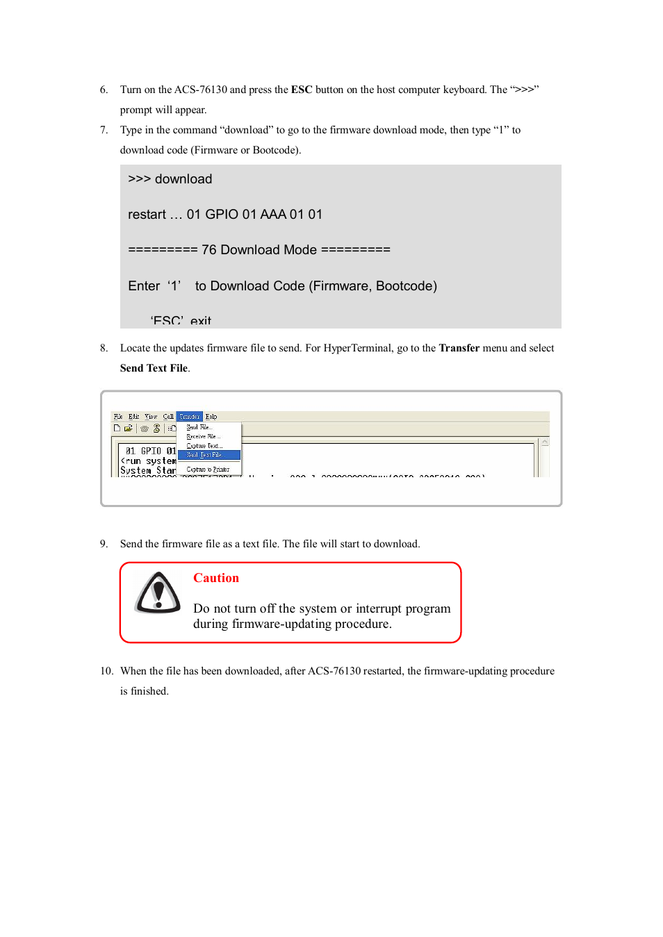 Accusys ACS-76130 User Manual | Page 22 / 31