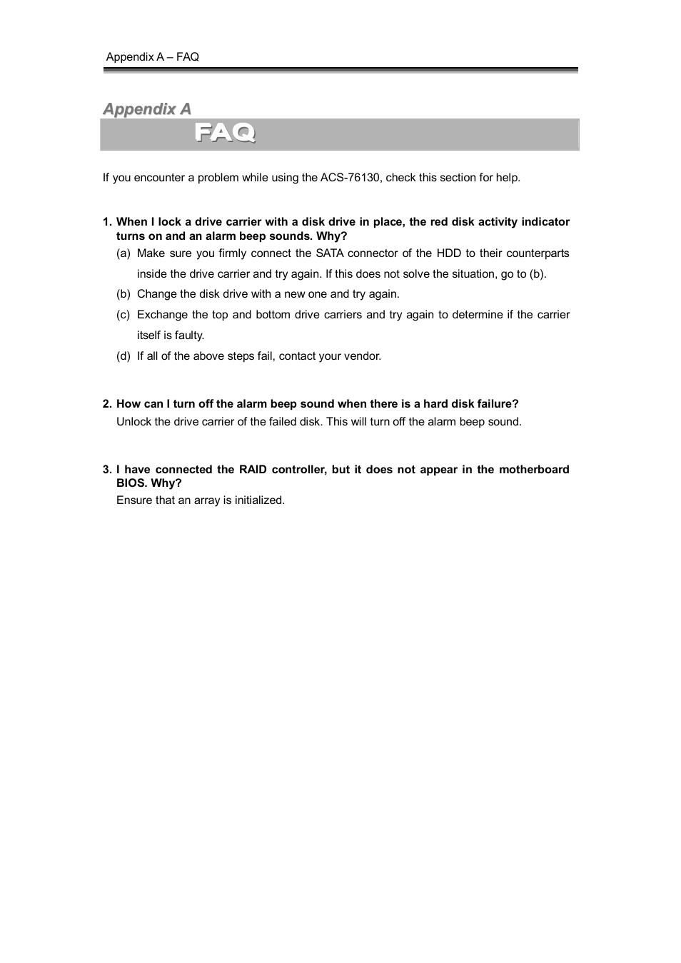 Accusys ACS-76130 User Manual | Page 25 / 31