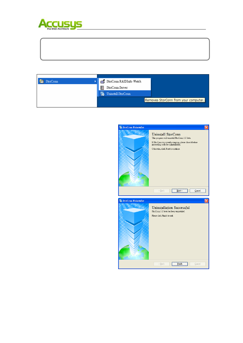 Accusys StorConn GUI User Manual | Page 18 / 35