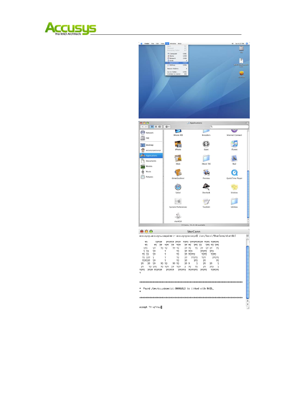 Accusys StorConn GUI User Manual | Page 22 / 35