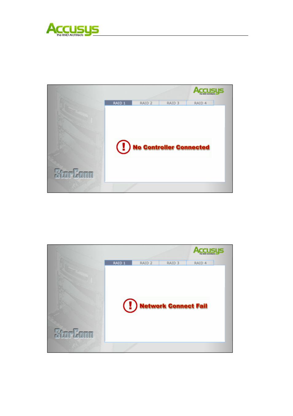 Accusys StorConn GUI User Manual | Page 32 / 35