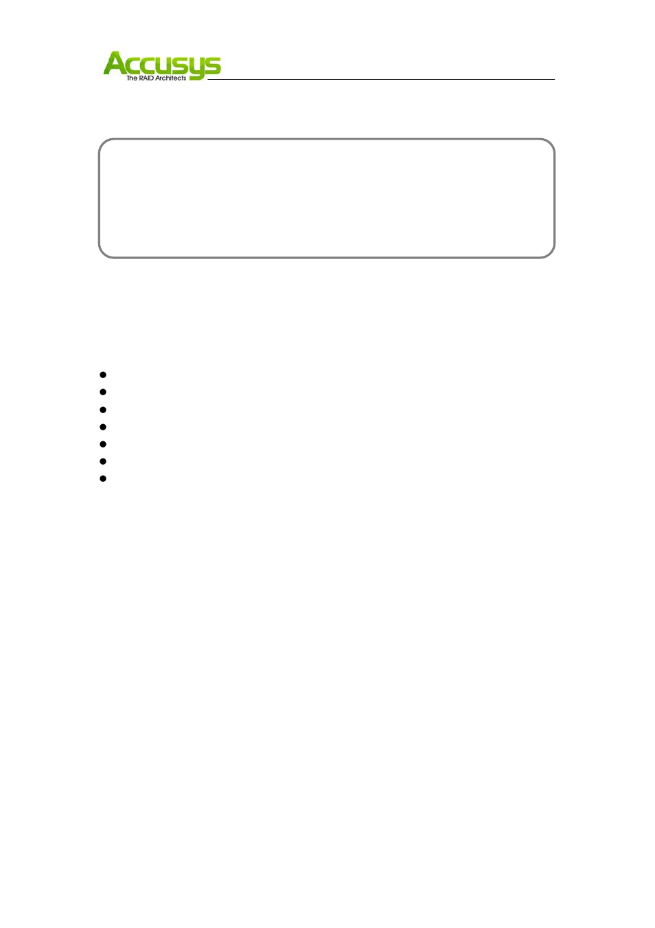 Introduction to storconn | Accusys StorConn GUI User Manual | Page 6 / 35