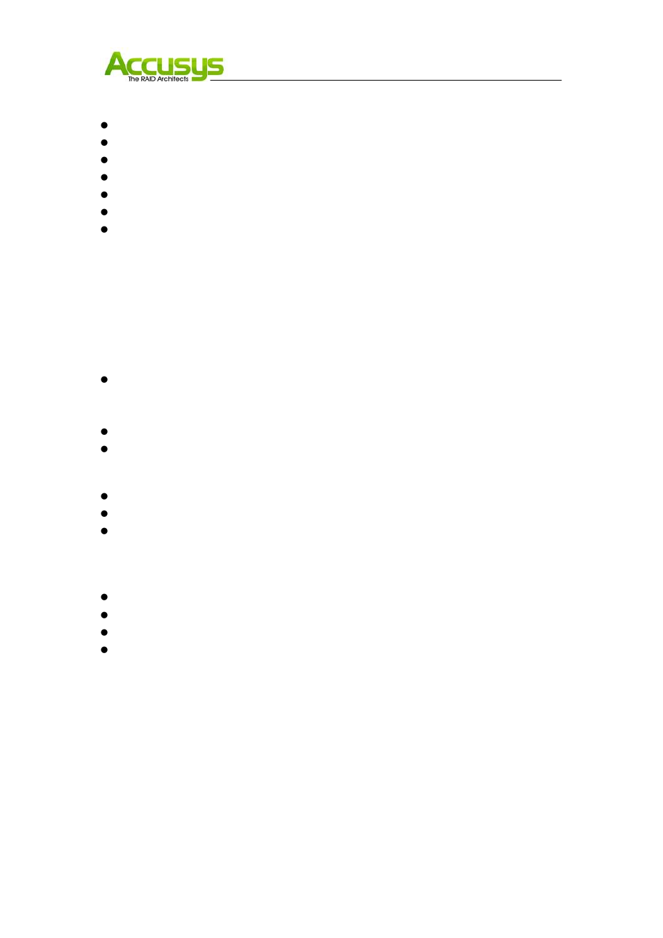 Accusys StorConn GUI User Manual | Page 7 / 35