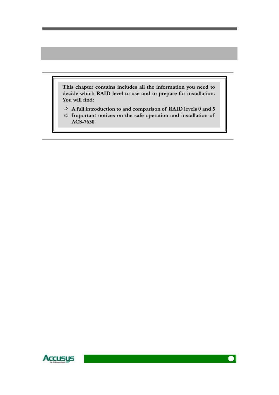 Accusys ACS-7630 User Manual | Page 11 / 34