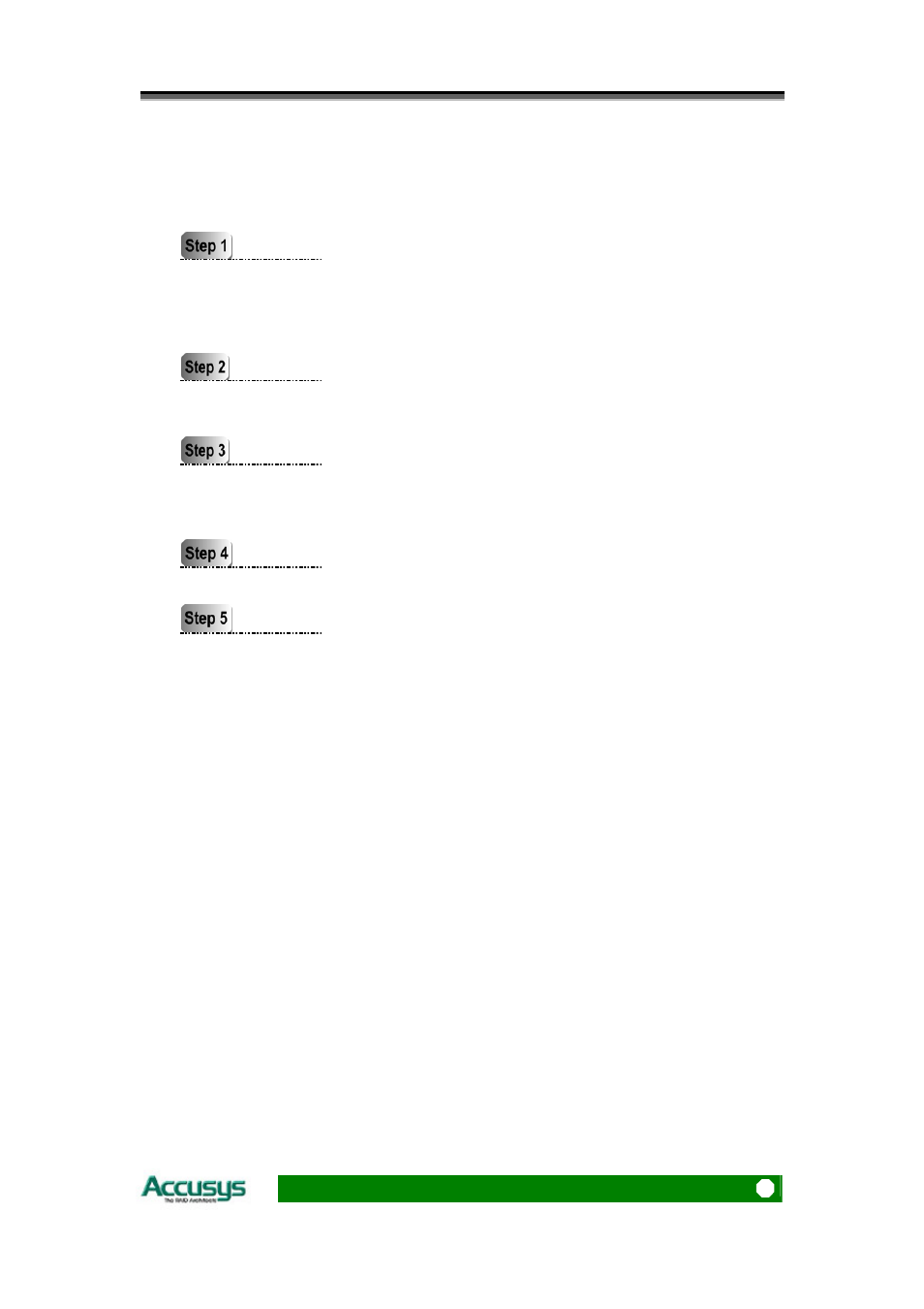 Using this manual | Accusys ACS-7630 User Manual | Page 3 / 34