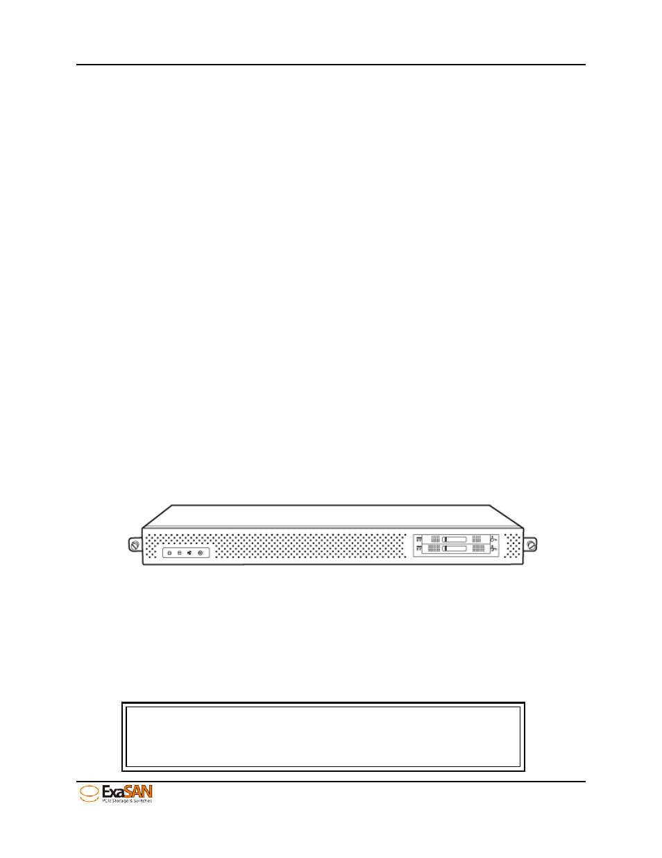 2 what is the exasan switch swf16, 1 exasan pcie 2.0 san switch – swf16, 2 exasan pcie 2.0 storages | What is the exasan switch swf16, Exasan san environment components and accessories, Exasan pcie 2.0 san switch – swf16, Exasan pcie 2.0 storages, Figure 3: swf16 front view | Accusys ExaSAN SWF16 User Manual | Page 13 / 107