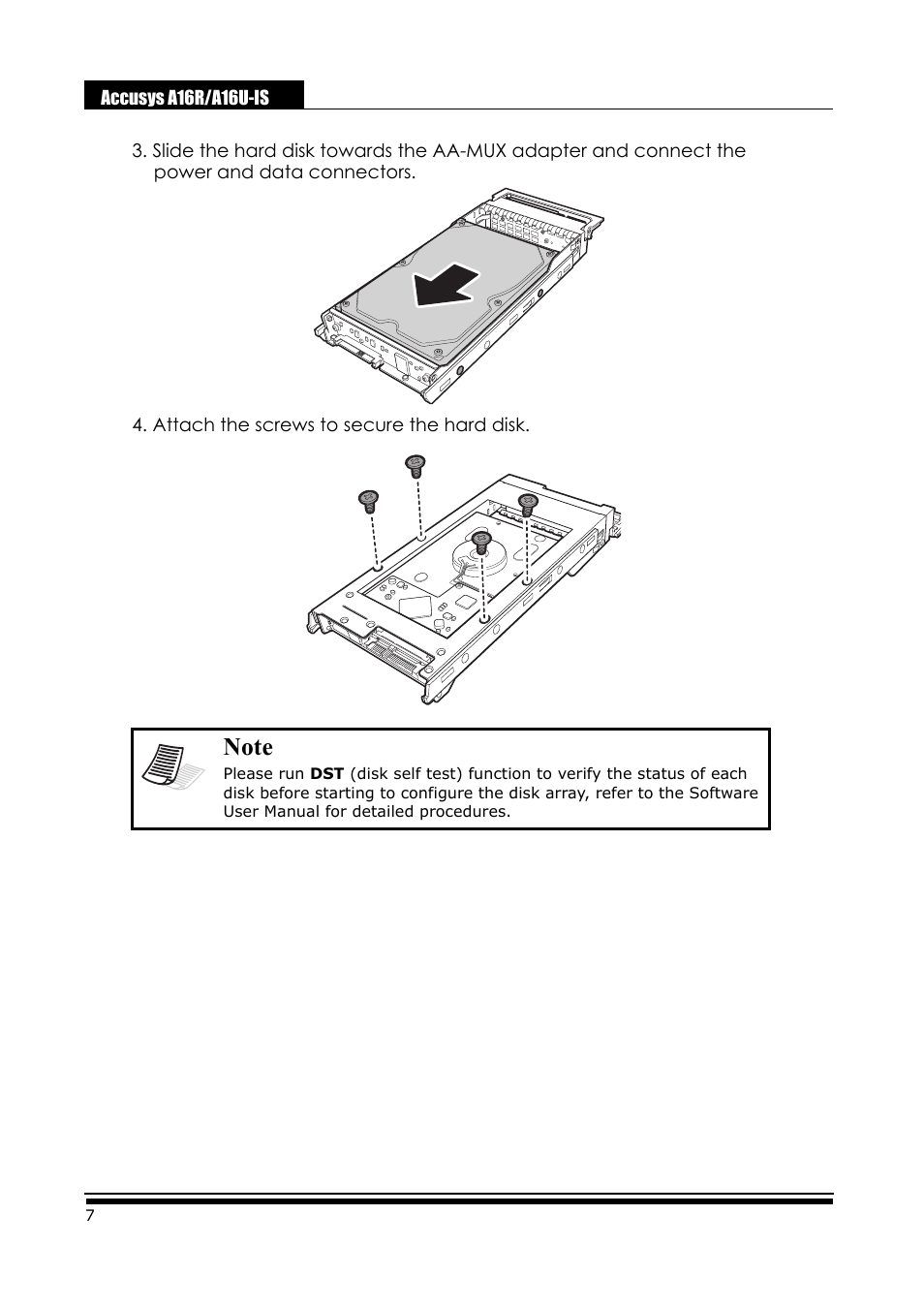 Accusys ExaRAID A16U-IS User Manual | Page 9 / 40