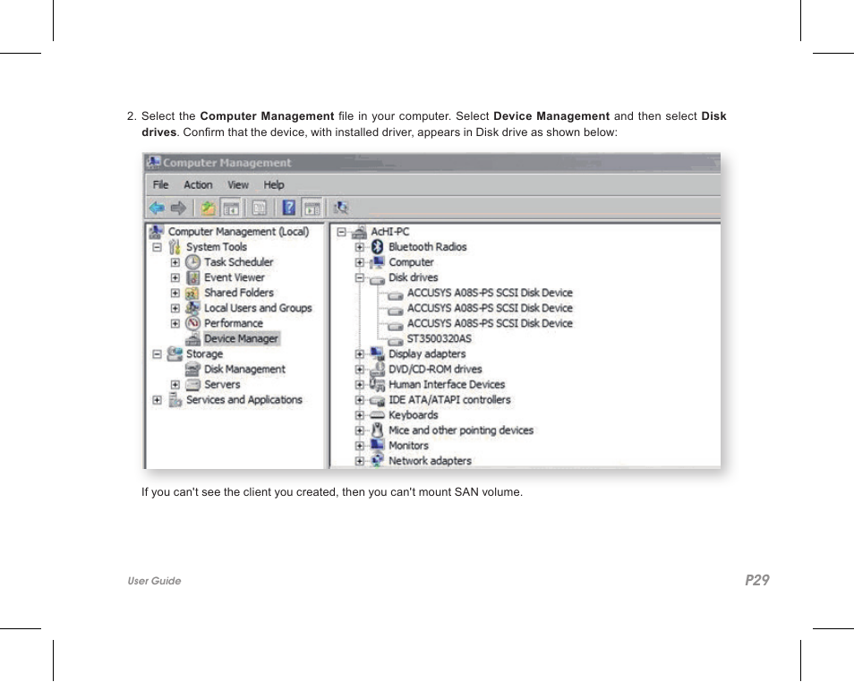 Accusys ExaSAN SW08-Q4 User Manual | Page 31 / 44