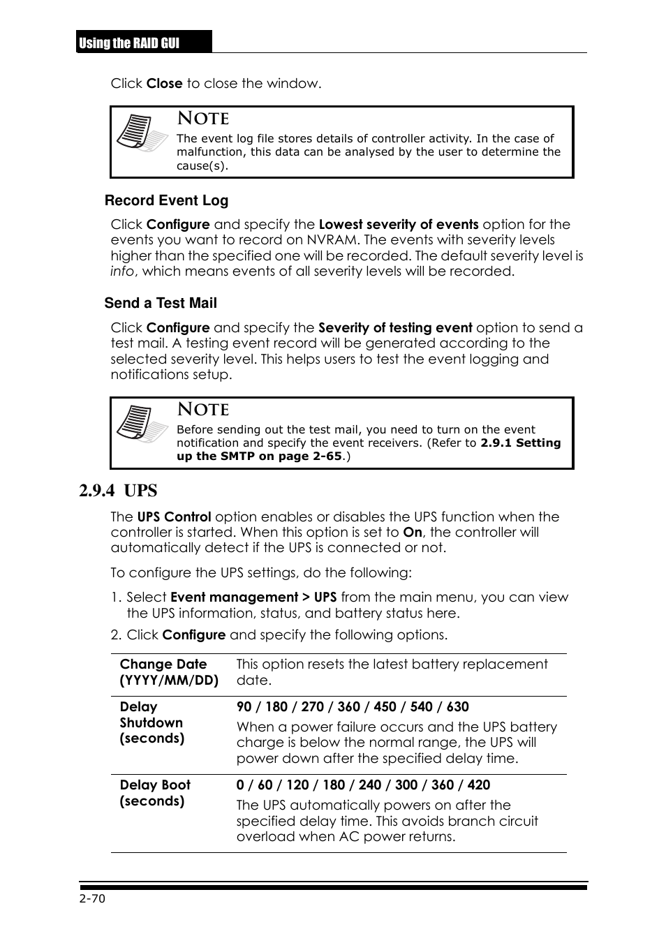 4 ups | Accusys ExaRAID GUI User Manual | Page 110 / 369
