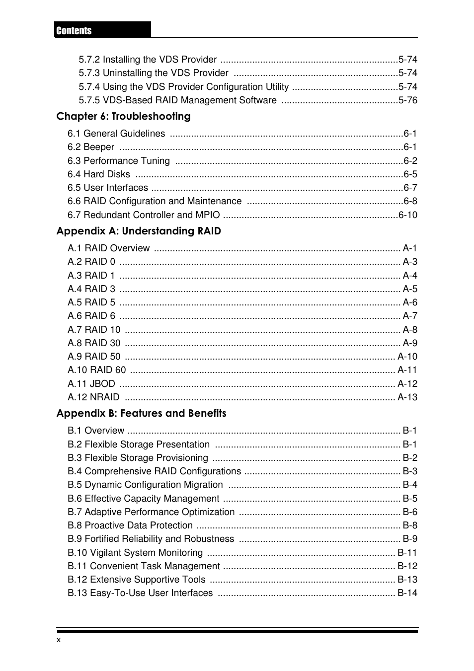 Accusys ExaRAID GUI User Manual | Page 12 / 369