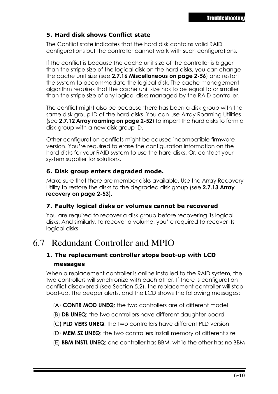 7 redundant controller and mpio | Accusys ExaRAID GUI User Manual | Page 253 / 369