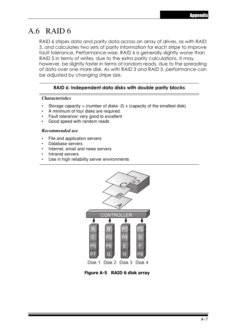 A.6 raid 6 | Accusys ExaRAID GUI User Manual | Page 263 / 369