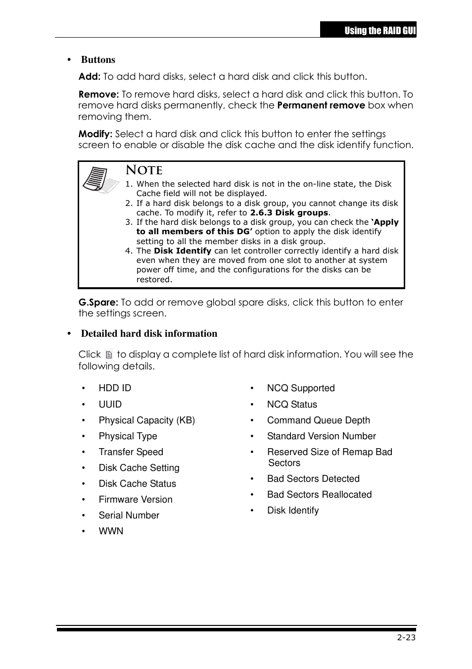 Accusys ExaRAID GUI User Manual | Page 63 / 369