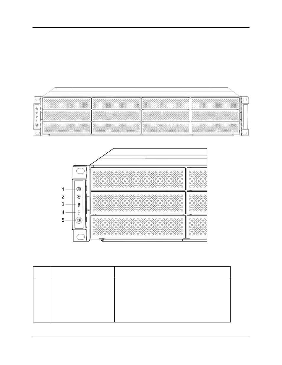 5 your a12s2-ps at a glance, 1 exasan a12s2-ps, 1 a12s2-ps front panel | Your a12s2-ps at a glance, Exasan a12s2-ps, A12s2-ps front panel | Accusys ExaSAN A12S2-PS User Manual | Page 18 / 114